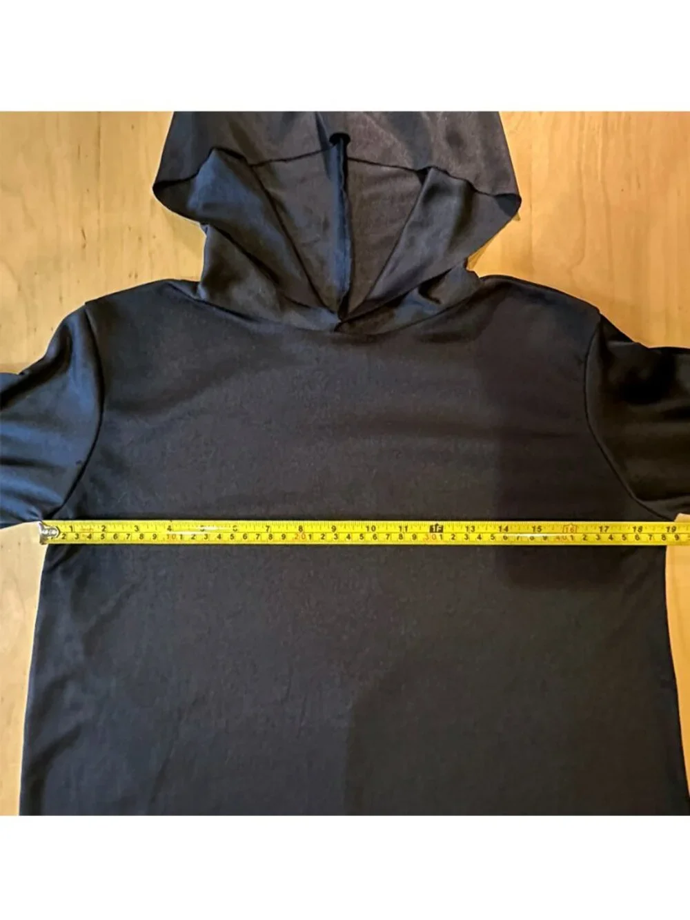 Vintage Grim Reaper Scream Ghoul Hooded Robe Halloween Costume Youth Large - Picture 6 of 7